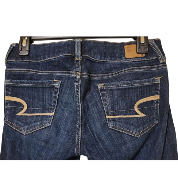 American Eagle Dark Wash Jeans, Size 0 28W, Nearly New, Style 'ARTIST'. - Picture 4 of 6